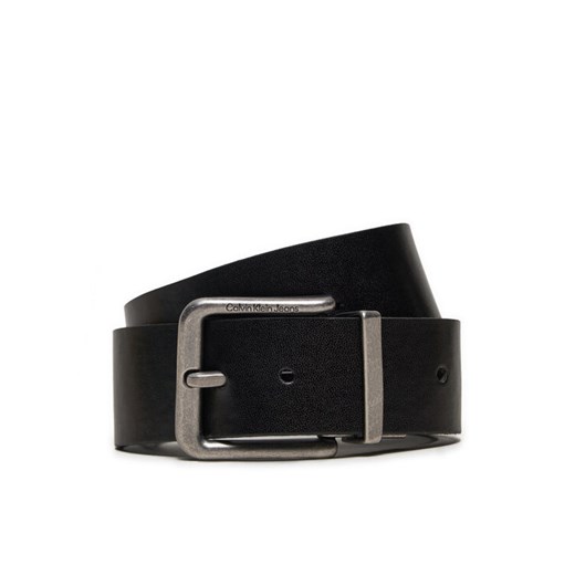 Pasek Męski Calvin Klein Jeans Classic Casual Rev/Adj K50K512083 Czarny ze sklepu eobuwie.pl w kategorii Paski męskie - zdjęcie 182104057