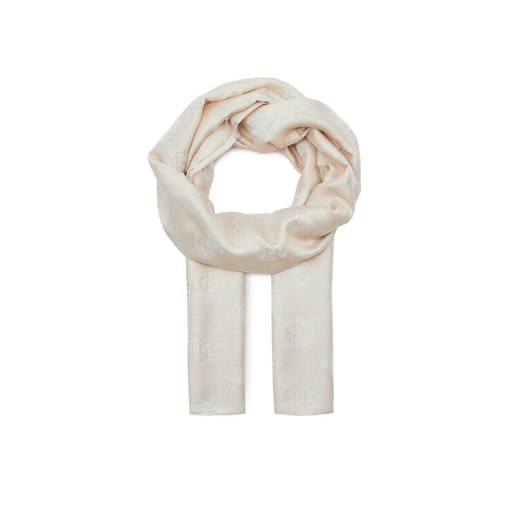 Szal Guess Jorah (BG) Scarves AW5151 COT03 Brązowy ze sklepu eobuwie.pl w kategorii Szaliki i chusty damskie - zdjęcie 182104168