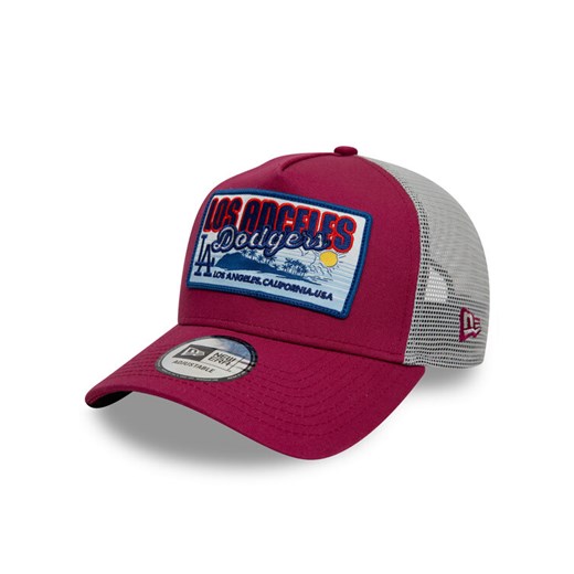 Czapka z daszkiem New Era La Dodgers Mlb Patch 9Forty 60595249 Czerwony ze sklepu eobuwie.pl w kategorii Czapki z daszkiem damskie - zdjęcie 182104216