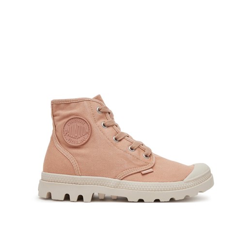Trapery Palladium Pampa Hi 92352-664-M Różowy ze sklepu eobuwie.pl w kategorii Workery damskie - zdjęcie 182104239