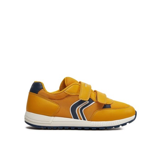 Sneakersy Geox J Alben Boy J459EC 01454 C2PF4 D Żółty ze sklepu eobuwie.pl w kategorii Buty sportowe dziecięce - zdjęcie 182104249