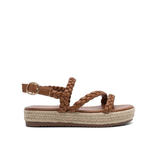 Espadryle DeeZee E8875-1 Brązowy 38 eobuwie.pl