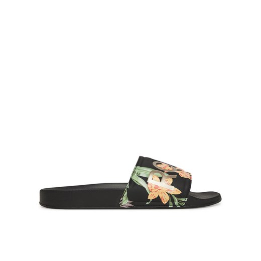 Klapki Roxy ARJL100679 Czarny ze sklepu eobuwie.pl w kategorii Klapki damskie - zdjęcie 182104269