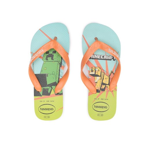 Japonki Havaianas 41451252641-K Kolorowy ze sklepu eobuwie.pl w kategorii Klapki dziecięce - zdjęcie 182104279