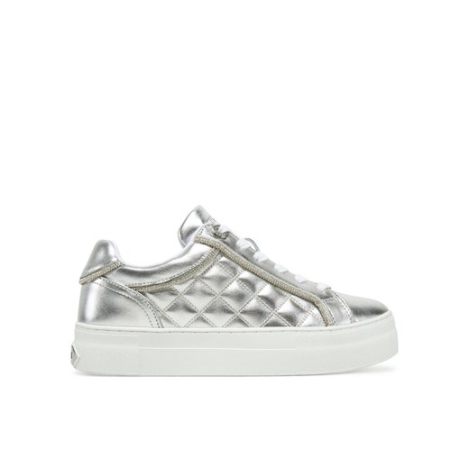 Sneakersy Guess FLPGRA ELE12 Srebrny ze sklepu eobuwie.pl w kategorii Buty sportowe damskie - zdjęcie 182104357