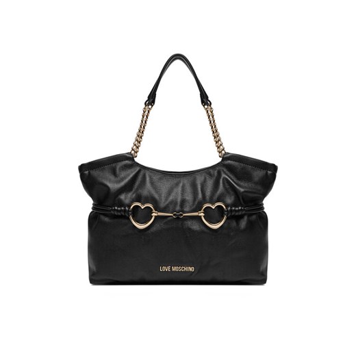 Torebka LOVE MOSCHINO JC4036PP1MLB0000 Czarny ze sklepu eobuwie.pl w kategorii Torby Shopper bag - zdjęcie 182104359