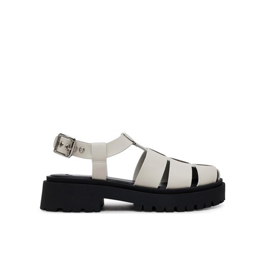 Sandały Steve Madden Market SM11003808 Biały ze sklepu eobuwie.pl w kategorii Sandały damskie - zdjęcie 182104438