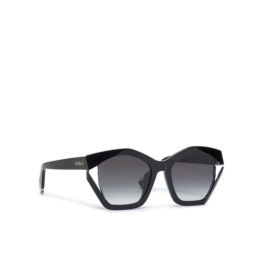 Okulary przeciwsłoneczne Furla WD00130 BX1892 H7200 Czarny ze sklepu eobuwie.pl w kategorii Okulary przeciwsłoneczne damskie - zdjęcie 182104488