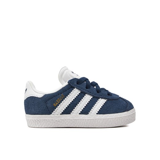 Sneakersy adidas Gazelle CF EL I IH0337 Granatowy ze sklepu eobuwie.pl w kategorii Buty sportowe dziecięce - zdjęcie 182104505