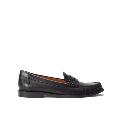Mokasyny Polo Ralph Lauren Penny 818923252003 Czarny ze sklepu eobuwie.pl w kategorii Mokasyny damskie - zdjęcie 182104517