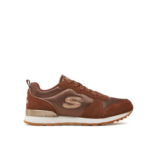 Sneakersy Skechers 111/CHOC Brązowy ze sklepu eobuwie.pl w kategorii Buty sportowe damskie - zdjęcie 182104558