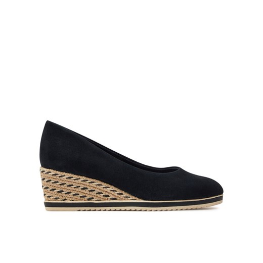 Espadryle Tamaris 1-22303-42 Granatowy ze sklepu eobuwie.pl w kategorii Czółenka - zdjęcie 182104565