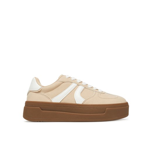 Sneakersy DeeZee AM2518 Beżowy ze sklepu eobuwie.pl w kategorii Buty sportowe damskie - zdjęcie 182104568