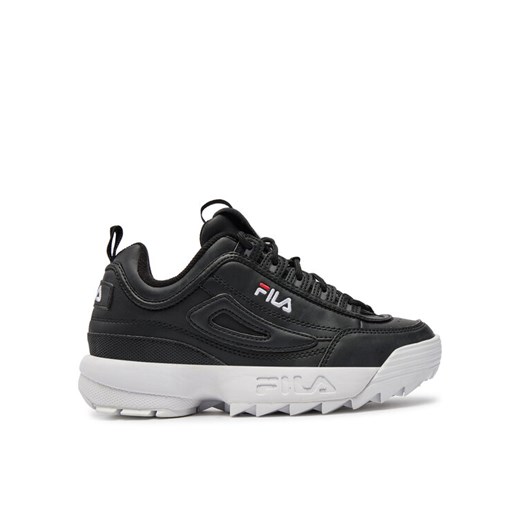 Sneakersy Fila Disruptor Low Wmn 1010302.25Y Czarny ze sklepu eobuwie.pl w kategorii Buty sportowe damskie - zdjęcie 182104588