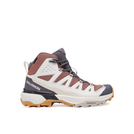 Trekkingi Salomon X Ultra 360 Edge Mid Gore-Tex L47816400 Różowy ze sklepu eobuwie.pl w kategorii Buty trekkingowe damskie - zdjęcie 182104595