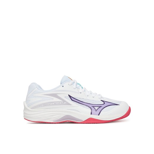 Buty halowe Mizuno Lightning Star Z7 Jr. V1GD2303 Biały ze sklepu eobuwie.pl w kategorii Buty sportowe dziecięce - zdjęcie 182104605