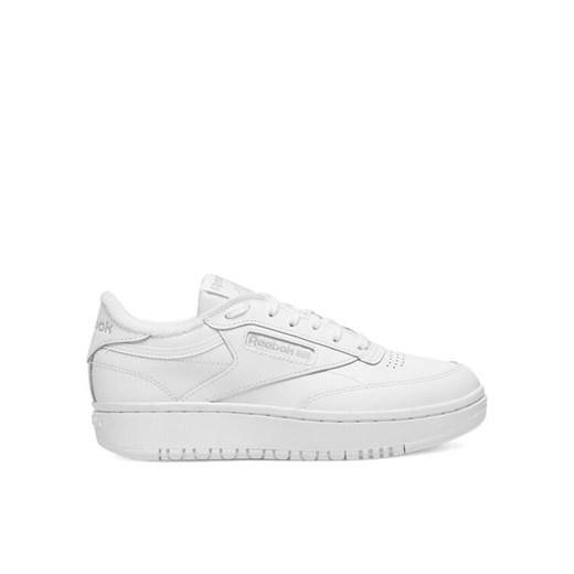 Sneakersy Reebok Club C Double 100006321 Biały ze sklepu eobuwie.pl w kategorii Buty sportowe damskie - zdjęcie 182104698