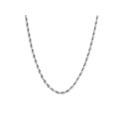 Łańcuszek ICED STUFF Rope Białe złoto ze sklepu eobuwie.pl w kategorii Naszyjniki - zdjęcie 182104699