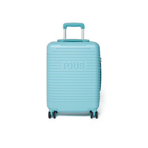 Walizka kabinowa TOUS Maleta Tous Travel 2002129238 Turkusowy ze sklepu eobuwie.pl w kategorii Walizki - zdjęcie 182104758