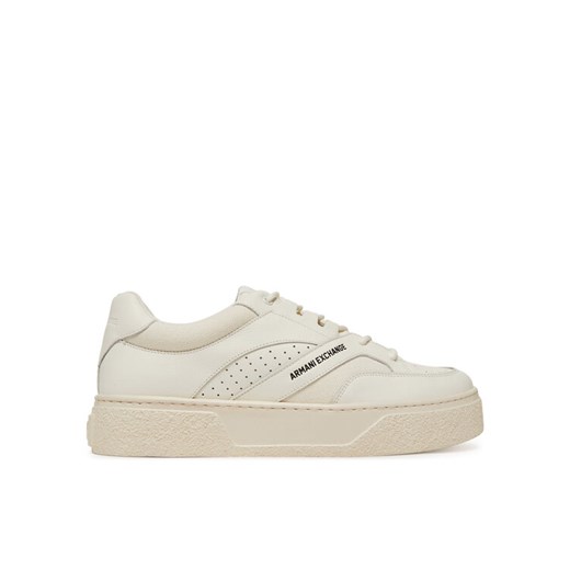 Sneakersy Armani Exchange XUX260 XV954 00894 Écru ze sklepu eobuwie.pl w kategorii Buty sportowe męskie - zdjęcie 182104948