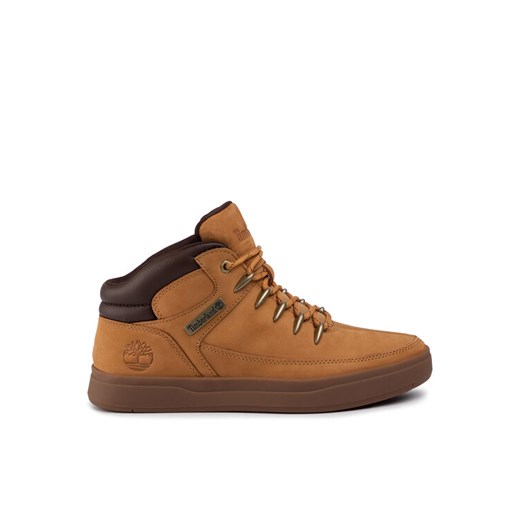 Sneakersy Timberland Davis Square Mid Hiker TB0A1UZV7541 Brązowy ze sklepu eobuwie.pl w kategorii Trampki męskie - zdjęcie 182104966