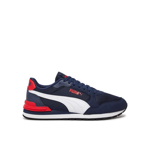 Sneakersy Puma St Runner v4 Mesh Jr 399876 02 Granatowy ze sklepu eobuwie.pl w kategorii Buty sportowe dziecięce - zdjęcie 182104979