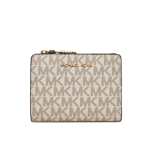 Mały Portfel Damski MICHAEL Michael Kors 32S5G8ED7V Écru ze sklepu eobuwie.pl w kategorii Portfele damskie - zdjęcie 182105008