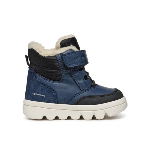 Kozaki Geox B Willaboom Boy B Ab B365BC 0ME22 C4008 M Niebieski ze sklepu eobuwie.pl w kategorii Buty zimowe dziecięce - zdjęcie 182105027