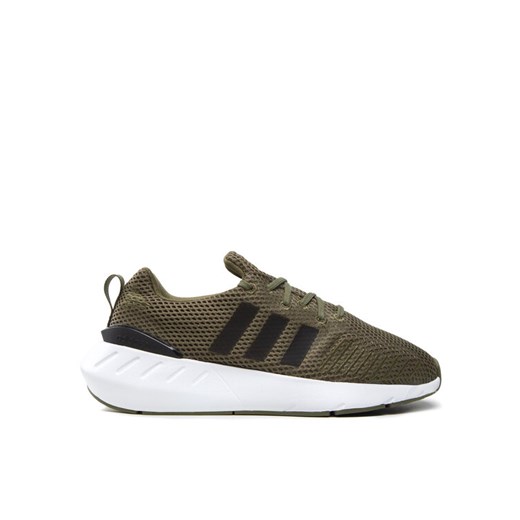 Sneakersy adidas Swift Run 22 J GZ0806 Zielony ze sklepu eobuwie.pl w kategorii Buty sportowe dziecięce - zdjęcie 182105076