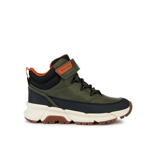 Kozaki Geox J Flexyper Plus Boy J36LCG 0MEFU C0623 M Khaki ze sklepu eobuwie.pl w kategorii Buty zimowe dziecięce - zdjęcie 182105146