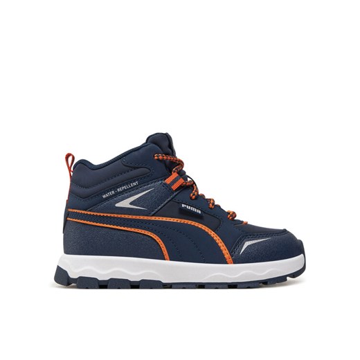 Sneakersy Puma Evolve Trail Ps 397645 02 Granatowy ze sklepu eobuwie.pl w kategorii Buty sportowe dziecięce - zdjęcie 182105186
