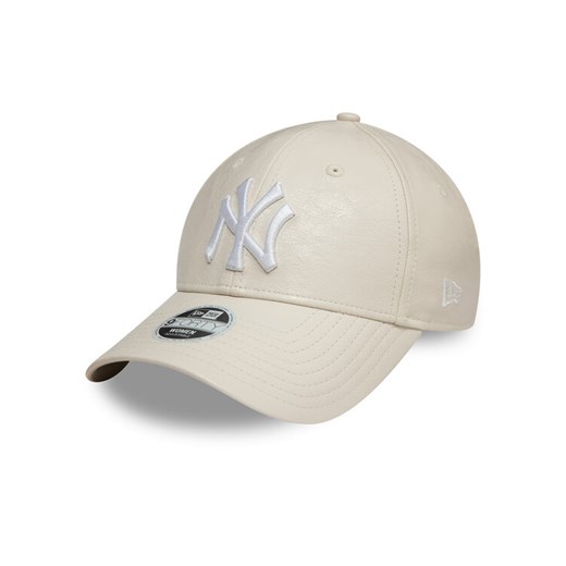 Czapka z daszkiem New Era New York Yankees Crinkled Pu 9Forty 60595393 Écru New Era OS eobuwie.pl