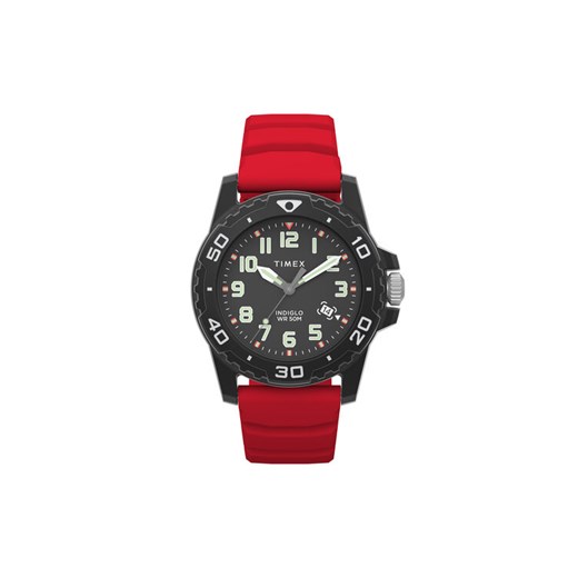 Zegarek Timex Main Street TW5M61000 Czerwony ze sklepu eobuwie.pl w kategorii Zegarki - zdjęcie 182105267