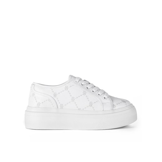 Sneakersy Badura PANSY-461002-1 Biały ze sklepu eobuwie.pl w kategorii Buty sportowe damskie - zdjęcie 182105296