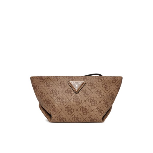 Kosmetyczka Guess Helina TWLB96 40005 Brązowy ze sklepu eobuwie.pl w kategorii Kosmetyczki - zdjęcie 182105298