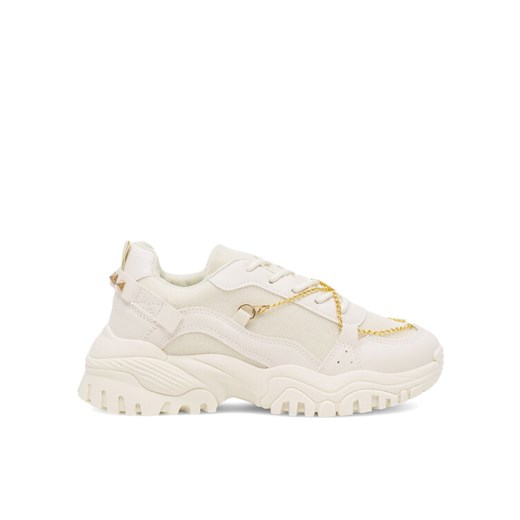 Sneakersy DeeZee TS5237-01 Beżowy ze sklepu eobuwie.pl w kategorii Buty sportowe damskie - zdjęcie 182105307