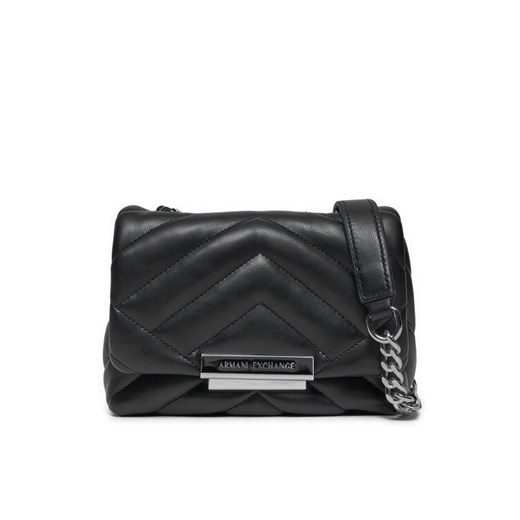 Torebka Armani Exchange Victoria 948587 4R742 00020 Czarny ze sklepu eobuwie.pl w kategorii Kopertówki - zdjęcie 182105347