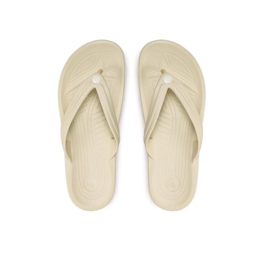 Japonki Crocs Crocband Flip 11033 Beżowy Crocs 45_46 eobuwie.pl