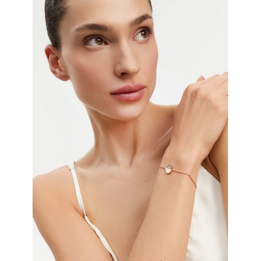 Bransoletka Guess Lovely Guess JUBB03 036JW Żółte złocenie ze sklepu eobuwie.pl w kategorii Bransoletki - zdjęcie 182105406