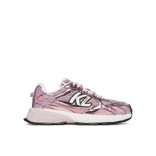 Sneakersy KARL LAGERFELD Orion KL65525 Różowy ze sklepu eobuwie.pl w kategorii Buty sportowe damskie - zdjęcie 182105466