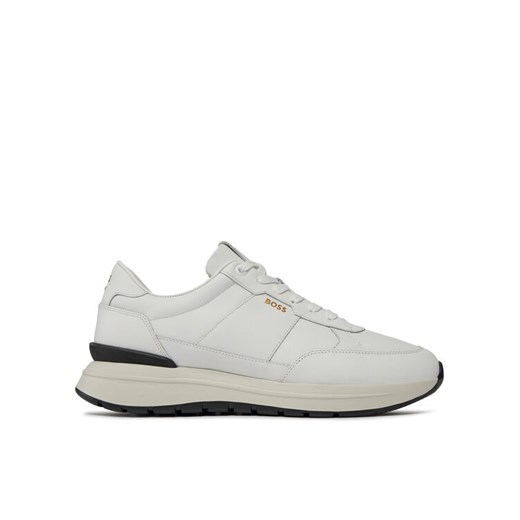 Sneakersy Boss Jace Runn 50512264 Biały ze sklepu eobuwie.pl w kategorii Buty sportowe męskie - zdjęcie 182105499