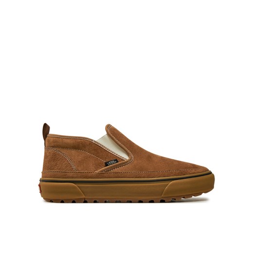 Sneakersy Vans Mid Slip Mte 1 VN0A5KQS4271 Brązowy ze sklepu eobuwie.pl w kategorii Buty sportowe męskie - zdjęcie 182105578