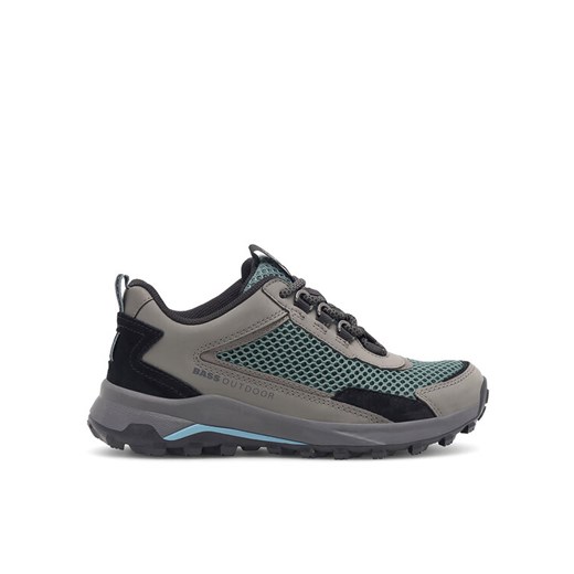 Sneakersy BASS OUTDOOR BA12A802 Turkusowy ze sklepu eobuwie.pl w kategorii Buty trekkingowe damskie - zdjęcie 182105668