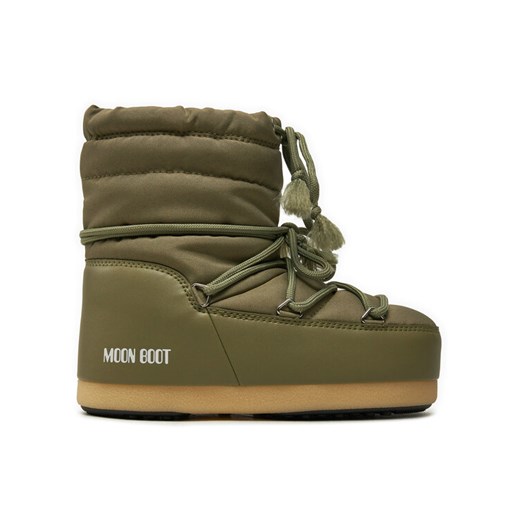 Śniegowce Moon Boot Evx Light Nylon 80D1470010 Khaki ze sklepu eobuwie.pl w kategorii Śniegowce damskie - zdjęcie 182105768