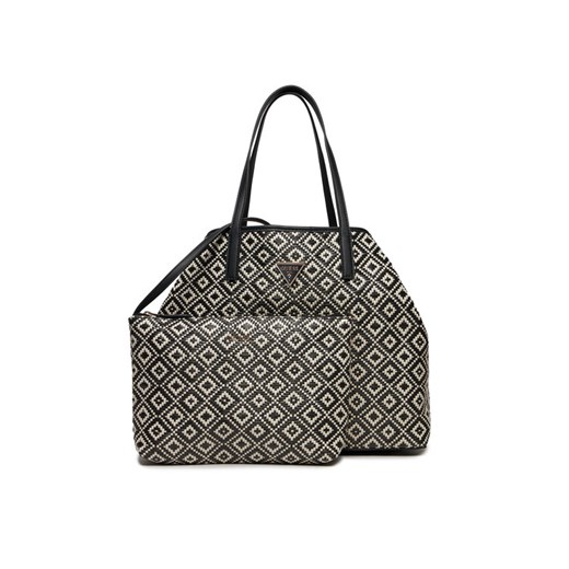 Torebka Guess Vikky II Large Tote HWWR93 18290 Czarny ze sklepu eobuwie.pl w kategorii Torby Shopper bag - zdjęcie 182105786