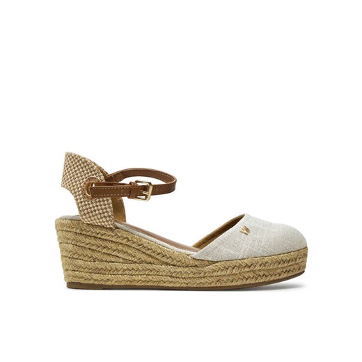 Espadryle Wrangler Bela Women Semi Wedge 20241055 Szary ze sklepu eobuwie.pl w kategorii Espadryle damskie - zdjęcie 182105868