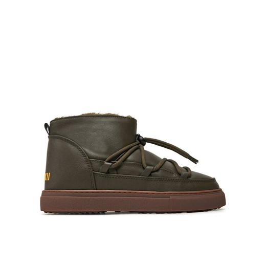 Śniegowce Inuikii Grape Low 05600-004 Khaki ze sklepu eobuwie.pl w kategorii Buty zimowe dziecięce - zdjęcie 182105885