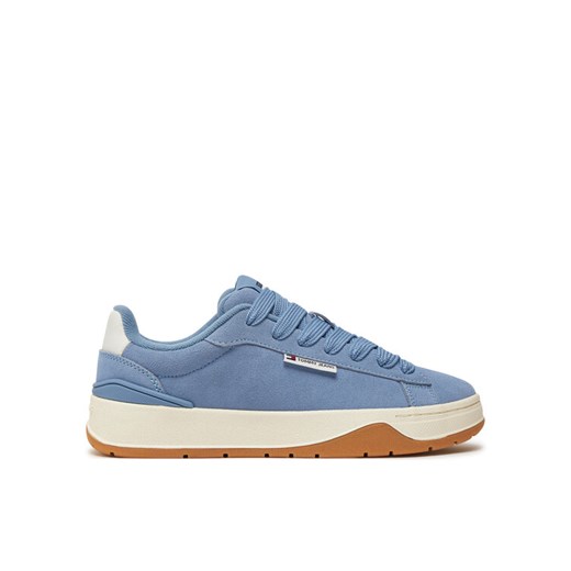 Sneakersy Tommy Jeans Tjw Skate Sneaker EN0EN02677 Niebieski ze sklepu eobuwie.pl w kategorii Buty sportowe damskie - zdjęcie 182105907