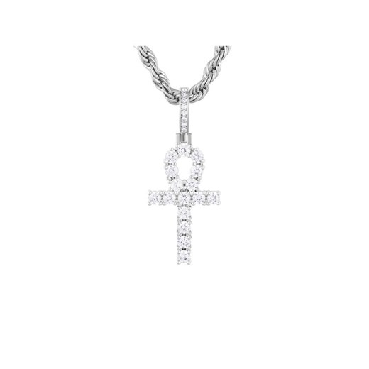 Zawieszka ICED STUFF Micro Ankh Białe złoto ze sklepu eobuwie.pl w kategorii Zawieszki - zdjęcie 182105925