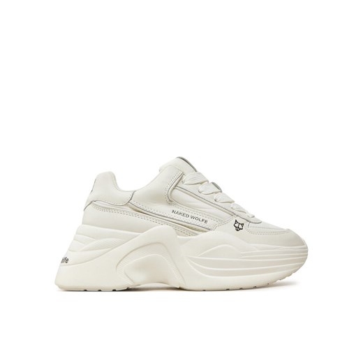 Sneakersy Naked Wolfe Temple Biały ze sklepu eobuwie.pl w kategorii Buty sportowe damskie - zdjęcie 182106006